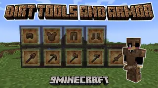 Dirt Tools And Armor Mod (1.21.1, 1.20.6) – From Dirt To Diamonds