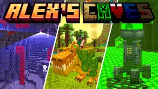 Alex's Caves Mod (1.20.1) – New Underground Adventures