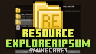 Resource Explorer Mod (1.21.5, 1.20.1) – Resource Pack Mastery, Navigating Minecraft Assets