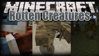 Rotten Creatures Mod (1.21.1, 1.20.1) – Rotten Zombies, Unique Mob