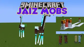 Jaiz Mobs Mod (1.21.5, 1.20.1) – 20+ Unique Mobs