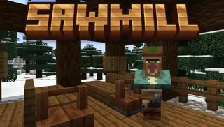 Sawmill Mod (1.21.1, 1.20.1) – A Stonecutter for All Wood