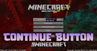 Umollu's Continue Button Mod (1.21.5, 1.16.5) – Continue Right Where You Left Off