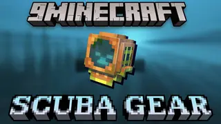 Scuba Gear Mod (1.20.4, 1.20.1) – Underwater Suit, Breathing