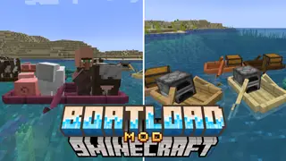 Boatload Mod (1.21.1, 1.20.1) – Fresh Boat Designs