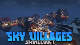 Sky Villages Mod (1.21.1, 1.20.1) – Floating Villages
