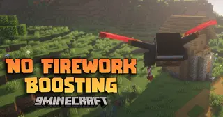 No Firework Boosting Mod (1.21.5, 1.20.1) – No More Rocket Elytra Boosting