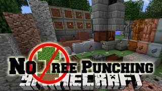 No Tree Punching Mod (1.20.1, 1.19.2) – A Bit of Realism to The Early Game