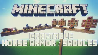 Craftable Horse Armour and Saddle Mod (1.21.1, 1.20.1) – Gear Up Your Horse