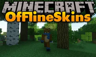 OfflineSkins Mod (1.21.5, 1.20.1) – Use Your Skins in Offline Mode