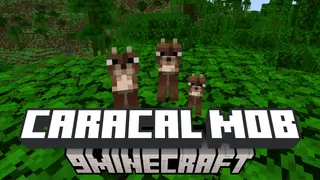 Caracal Mob Mod (1.20.4, 1.20.1) – Wild New Companion