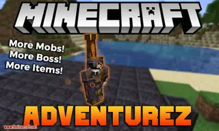 AdventureZ Mod (1.21.1, 1.20.1) – More Mobs, Bosses, Items