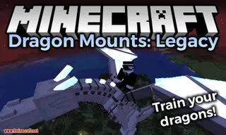 Dragon Mounts Legacy Mod (1.21.1, 1.20.1) – Hatch, Tame, and Ride Dragons
