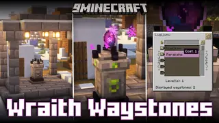 Wraith Waystones Mod (1.21.4, 1.20.1) – Instant Teleportation Between Locations