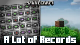 A Lot of Records Simplified Mod (1.21.5, 1.20.1) – More Music Discs