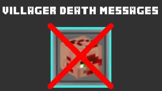 No Villager Death Messages Mod (1.21.1, 1.20.1) – A Cleaner Console for Farms