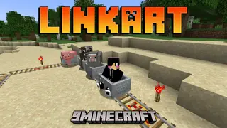 Linkart Mod (1.21.1, 1.20.1) – Chain Your Minecarts Together