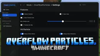 Overflow Particles Mod (26.2, 1.21.1) – Offers Per-particle Settings