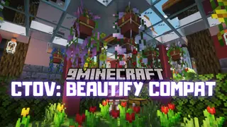 CTOV: Beautify Compat Mod (1.20.1, 1.19.2) – Adds a Botanist Shop to Village Centers
