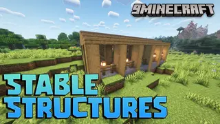 Stable Structures Mod (1.20.1, 1.19.4) – Adds Explorable Stables To The Game