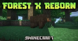 Forest X Reborn Mod (1.21.5, 1.20.1) – Nature Gets A Glow-Up