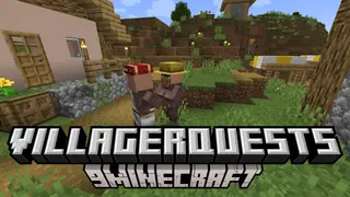 VillagerQuests Mod (1.21.1, 1.20.1) – Custom Questlines Made Easy