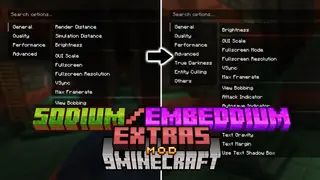 Sodium/Embeddium Extras Mod (1.21.5, 1.20.1) – Tweak Graphics for Max FPS