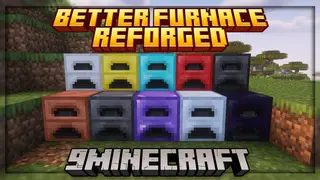 Better Furnaces Reforged Mod (1.21.5, 1.20.1) – Upgradable Furnaces