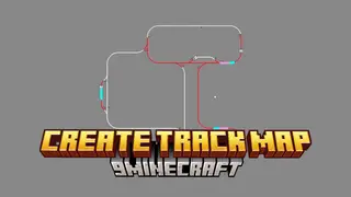 Create Track Map Mod (1.20.1, 1.19.2) – Real-time Display of Train Locations