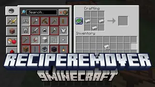 RecipeRemover Mod (1.21.1, 1.20.1) – Disable Recipes In Minecraft