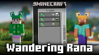 Wandering Rana Mod (1.21.1) – Frog Themed Trader