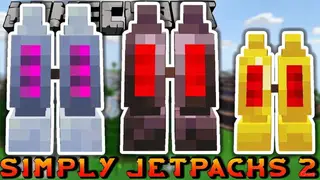 Simply Jetpacks 2 Mod (1.20.1, 1.19.2) – Fly Freely Over Your World