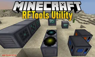 RFTools Utility Mod (1.21.1, 1.20.1) – Tons of General Tools and Utilities