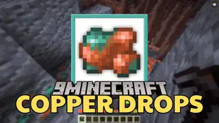 Copper Drops Mod (1.21.1, 1.20.1) – Decreases Drops of Copper Ore