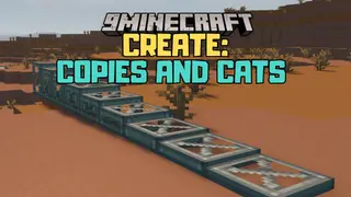 Create: Copies and Cats Mod (1.20.1, 1.19.2) – Adds Copycat Blocks with Thicknesses