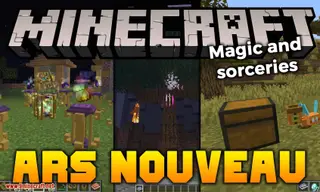 Ars Nouveau Mod (1.21.1, 1.20.1) – Magic and Sorceries