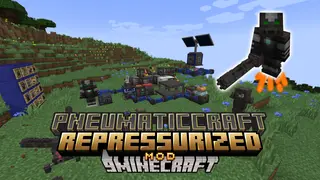 PneumaticCraft: Repressurized Mod (1.21.1, 1.20.1) – Program Drones for Total