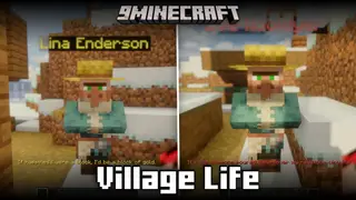 Village Life Mod (1.21.1, 1.21) – Lively Villagers