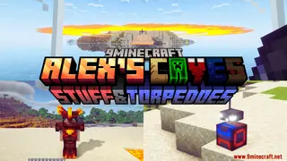 Alex's Caves Stuff and Torpedoes Mod (1.20.1) – New Objects, Tools, and Armor