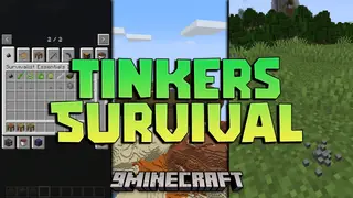 Tinkers Survival Mod (1.20.1, 1.19.2) – Hardcore Challenge Early Game