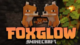 FoxGlow Mod (1.21.5, 1.20.1) – Companions Glowing in the Dark