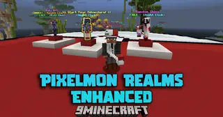 Pixelmon Realms Enhanced Mod (1.16.5) – Optimize Multiplayer Pixelmon