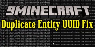 Duplicate Entity UUID Fix Mod (1.20.2, 1.20.1) – Remove The Spam