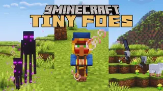 Tiny Foes Mod (1.20.4, 1.20.1) – Transform Mobs into Babies