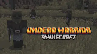Undead Warrior Mod (1.20.1, 1.19.2) – Unique zombie-like creatures