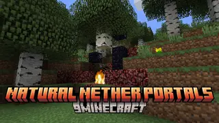Natural Nether Portals Mod (1.12.2, 1.11.2) – Discover Naturally Generated Nether Portals