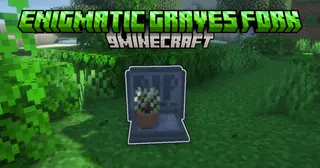 Enigmatic Graves Fork Mod (1.21.1, 1.20.1) – Protect Your Loot