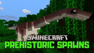 Prehistoric Spawns Mod (1.18.2, 1.12.2) – Integrates Natural Spawning for Dinosaurs