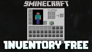 Inventory-Free Mod (1.21.3, 1.20.1) – Locked Inventory Slots