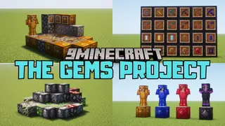 The Gems Project Mod (1.20.1, 1.19.2) – New Ores that Are Rarer than Diamonds